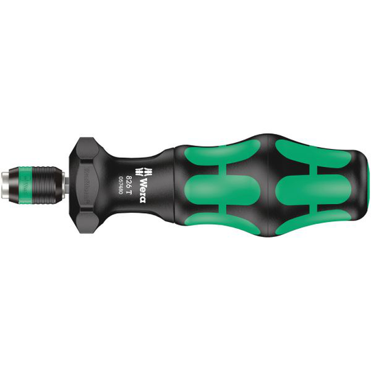 Wera 826 T Kraftform Turbo Skruvmejsel 1/4"x146, utan bits