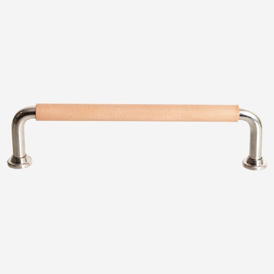 Ballingslöv Handtag Bad HG460B krom med Naturläder
