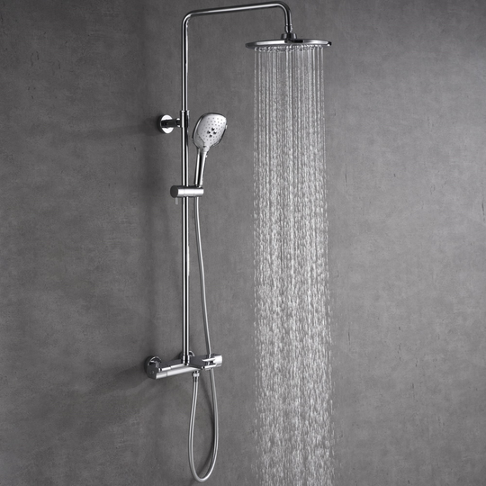 Takduschset Bathlife Välla med Badkarsblandare
