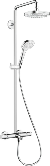 Hansgrohe Takdusch Croma Select E Showerpipe 180 - Krom