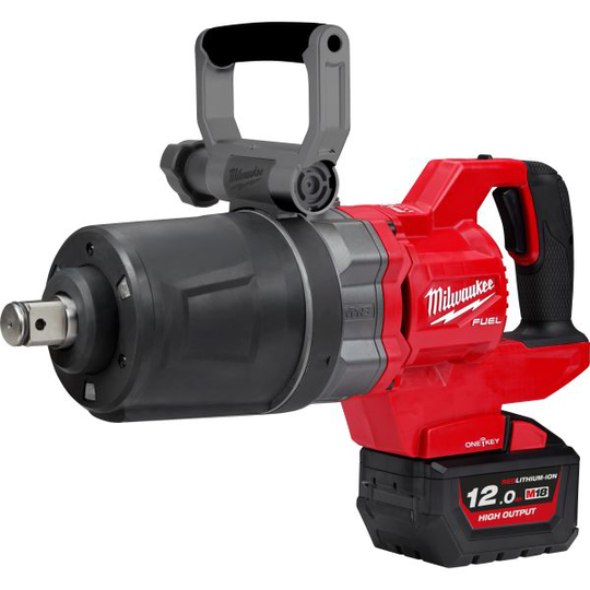 Milwaukee M18 ONE FHIWF1DS-121C Mutterdragare med batteri och laddare