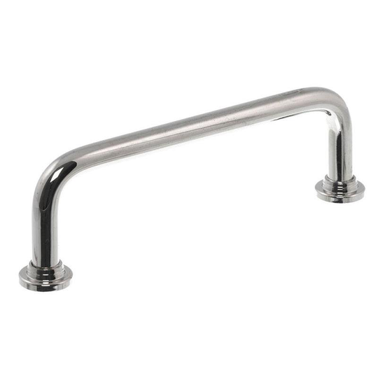 Linfalk Kökshandtag Blank Mässing - 96 Nickel