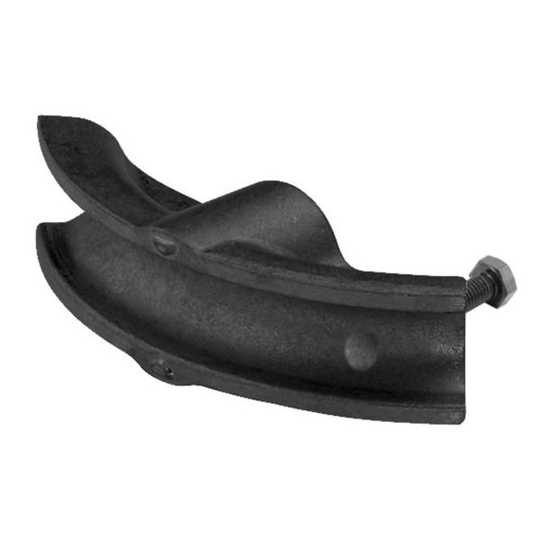 REMS 590054 R Bocksegment för St 10255 gängrör St 1", bockradie 100 mm