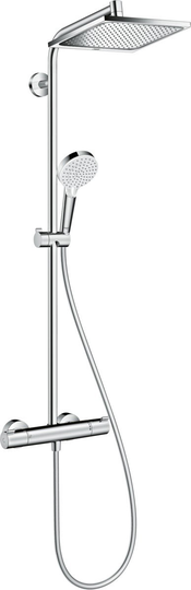Hansgrohe Takdusch Crometta E Showerpipe 240 160 cc - Krom