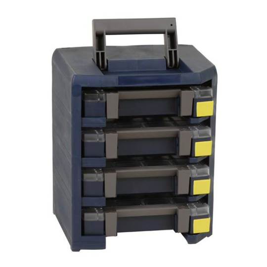 Raaco HandyBoxxser 4x5x5 Sortimentlåda 4 lådor
