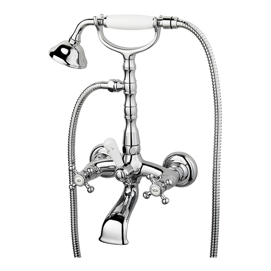 Badkarsblandare Tapwell Classic FBLV 023-150 med Handdusch
