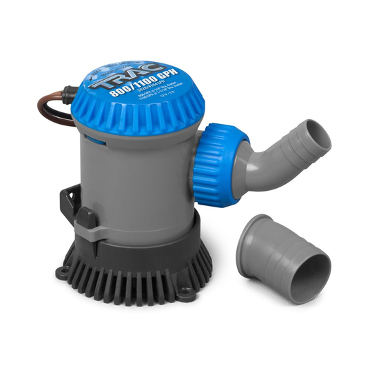 Länspump trac, 800/1100gph, 12v