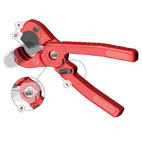 Ironside 100817 Plastavskärare 22 mm rördiameter