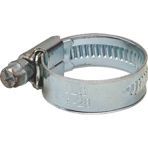 Slangklämma förzinkad, 2-pack 50-65 mm