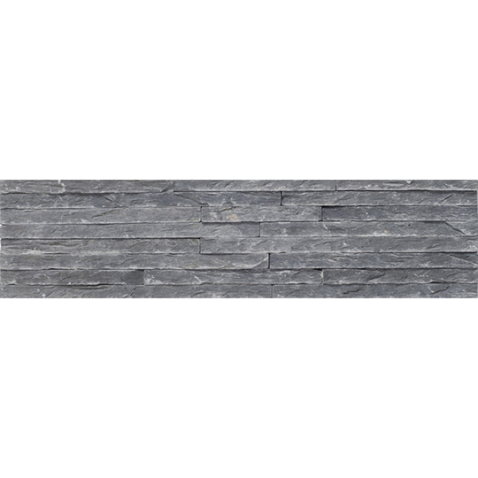 Natursten Arredo Skifferpanel Slate Svart 10x40 cm