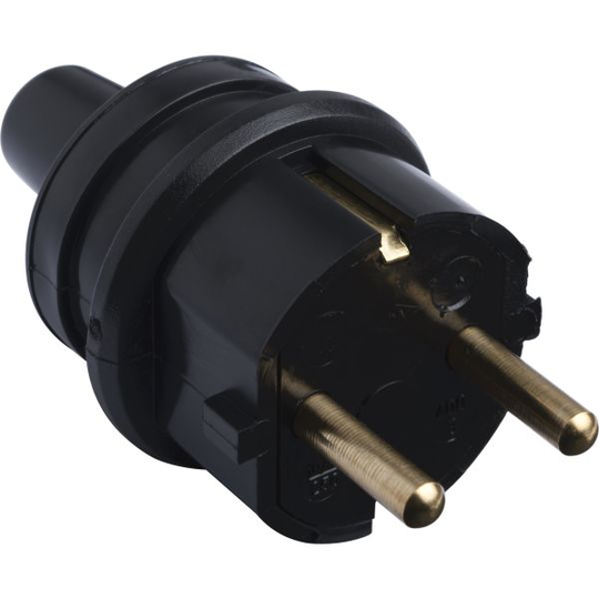 Gelia 81921336 Stickpropp PVC, IP44 Svart