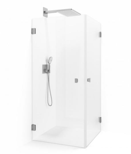 Macro Duschhörn Grace Rak 70x70 - Briljant 70x70 Krom